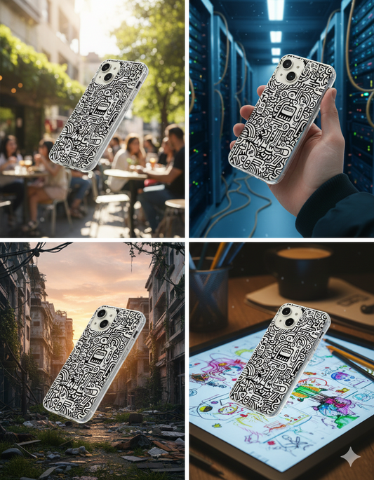 Urban Graffiti Clear Case