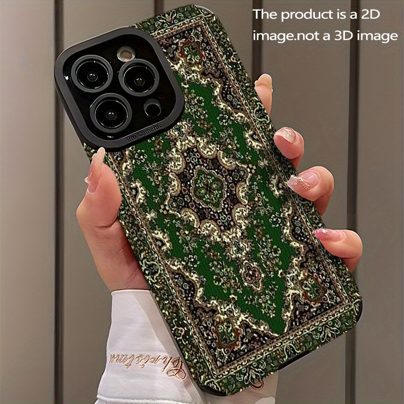 Luxury Persian Carpet Print Hard Back Phone Case