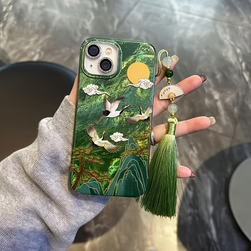 Premium Green 3D Printed Designer Phone Case | Shockproof Protective Mobile Cover with Stylish Pattern