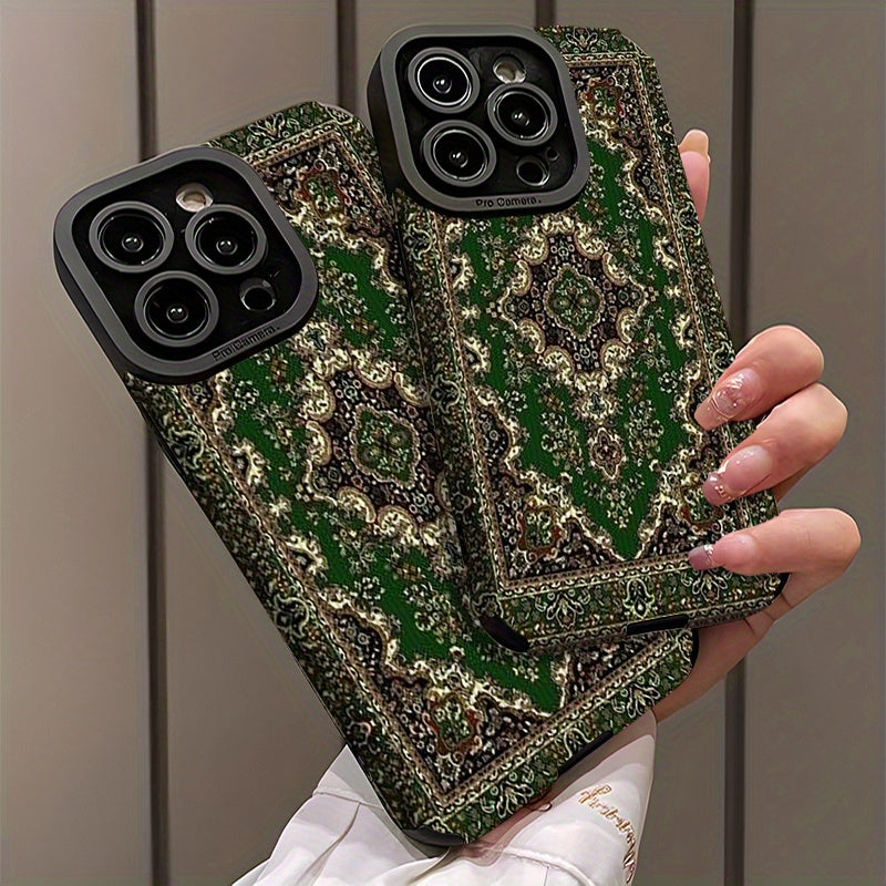 Luxury Persian Carpet Print Hard Back Phone Case