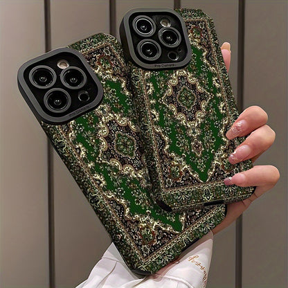 Luxury Persian Carpet Print Hard Back Phone Case