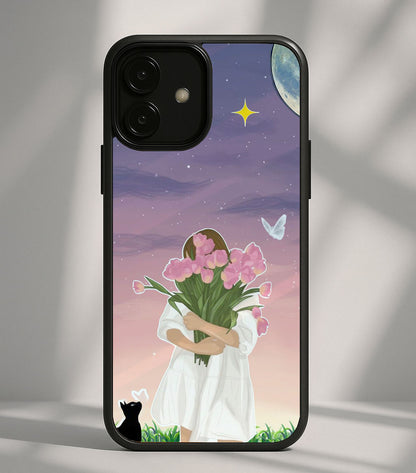 Moonlit Bloom – Dreamy Floral Phone Case