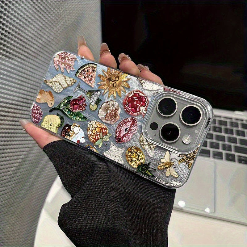 Luxury 3D Printed Designer Phone Case | Aesthetic Transparent Mobile Cover with Premium Art Design