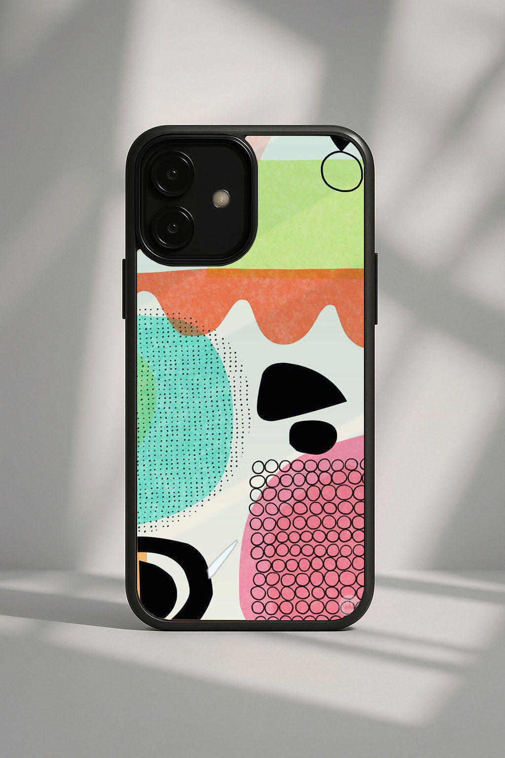 Abstract Expression Glass Case