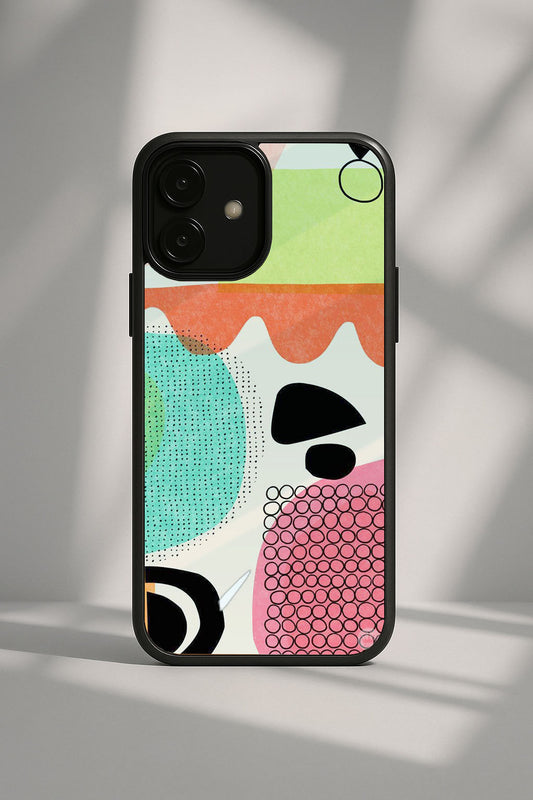 Abstract Expression Glass Case