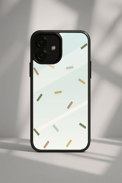 Pastel Confetti Clear Case