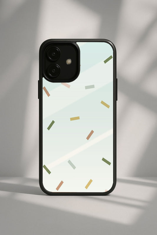 Pastel Confetti Clear Case