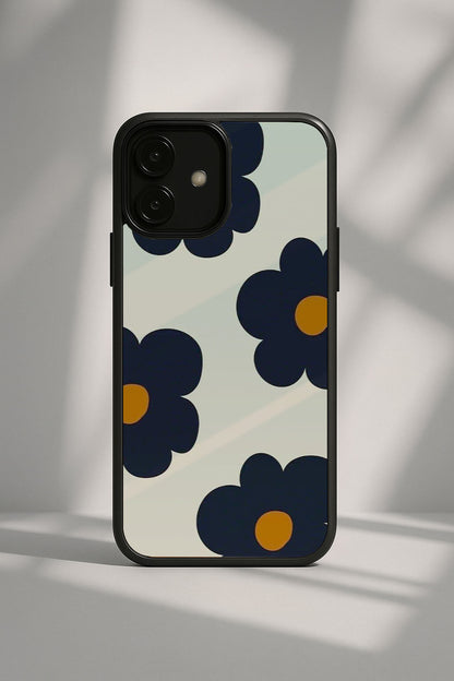 Queed Navy Bloom Case