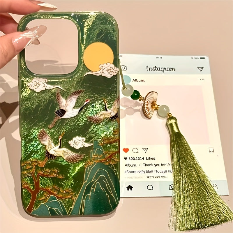 Premium Green 3D Printed Designer Phone Case | Shockproof Protective Mobile Cover with Stylish Pattern