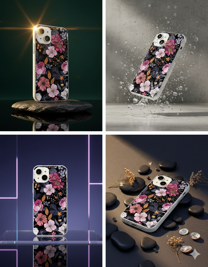Midnight Bloom Garden Case