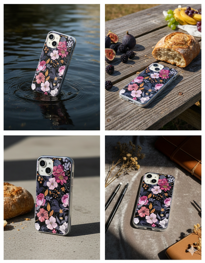 Midnight Bloom Garden Case