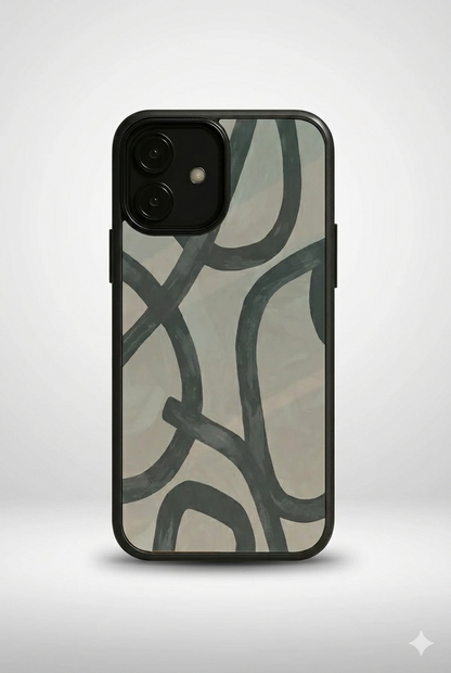 Abstract Curves Phone Case