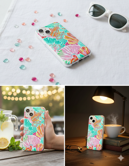 Vibrant Petals Case