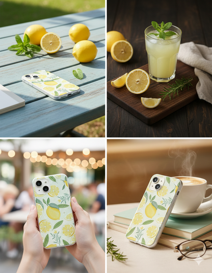 Zesty Lemon Garden Case