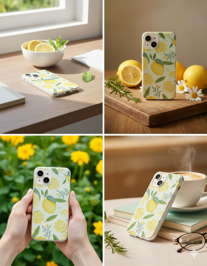 Zesty Lemon Garden Case