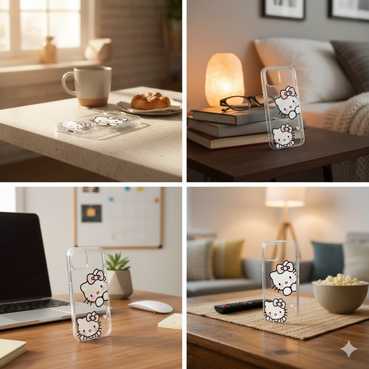 Hello Kitty Transparent Case