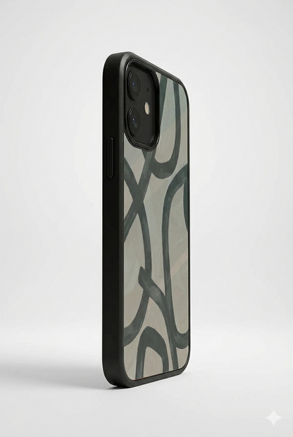 Abstract Curves Phone Case