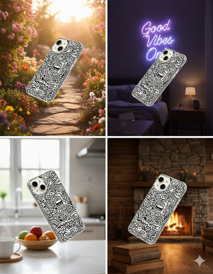 Urban Graffiti Clear Case