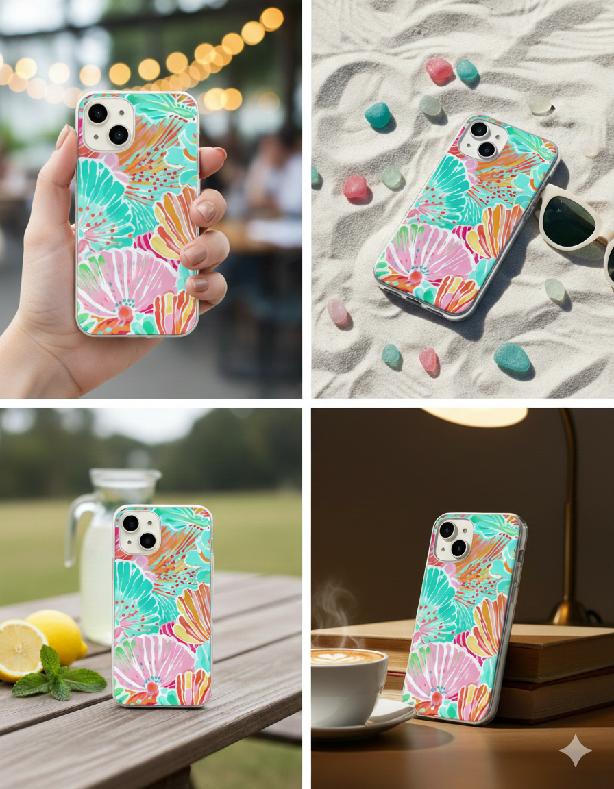 Vibrant Petals Case