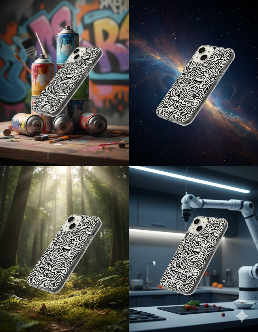 Urban Graffiti Clear Case