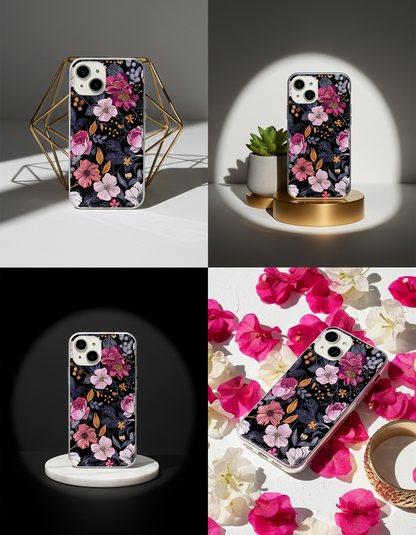 Midnight Bloom Garden Case