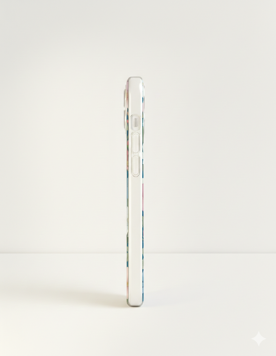 Teal Blossom Garden Case