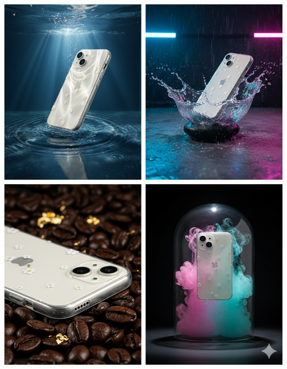 Dainty Daisy Clear Case