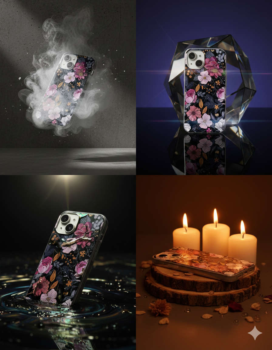 Midnight Bloom Garden Case