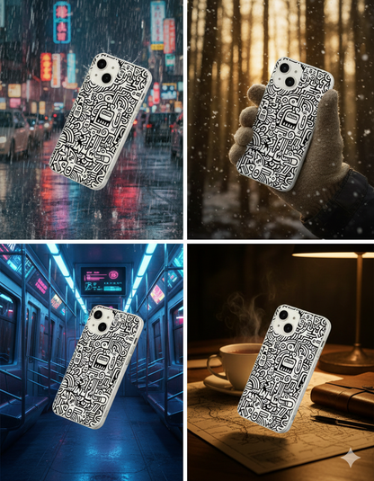 Urban Graffiti Clear Case