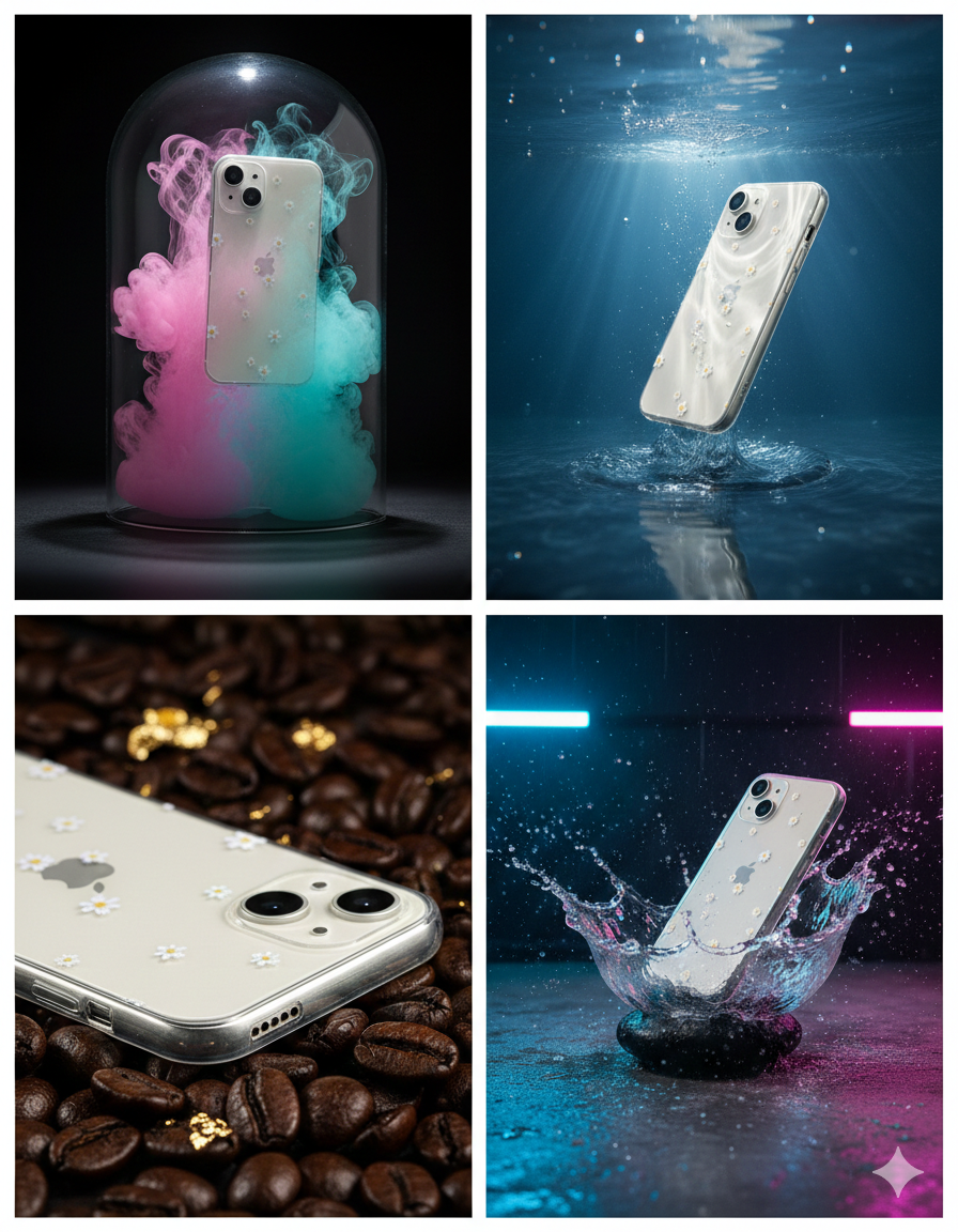 Dainty Daisy Clear Case