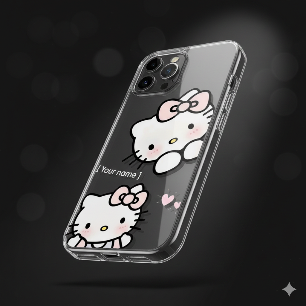 Hello Kitty Transparent Case