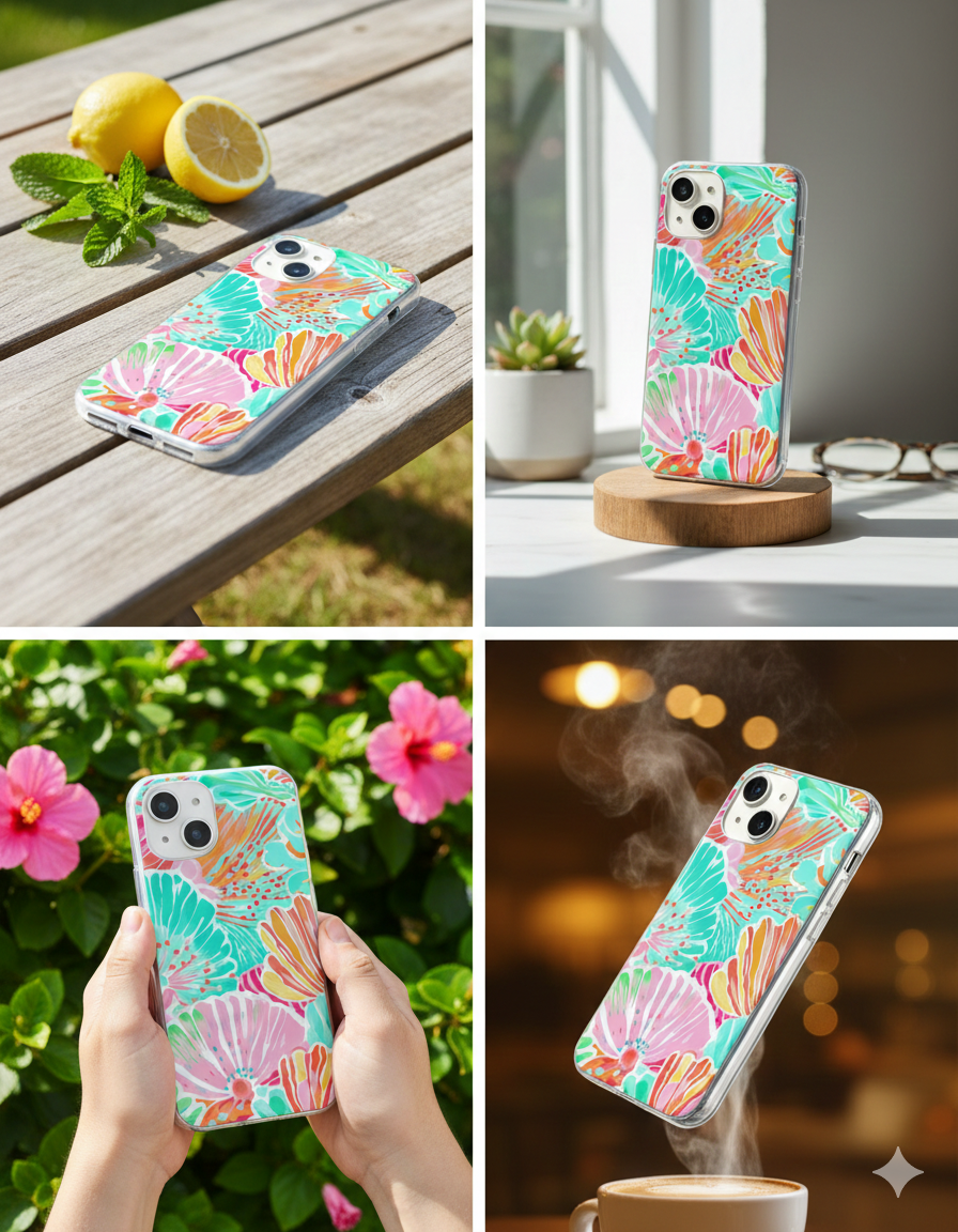 Vibrant Petals Case