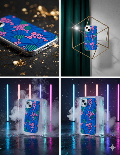 Electric Bloom Pop Case
