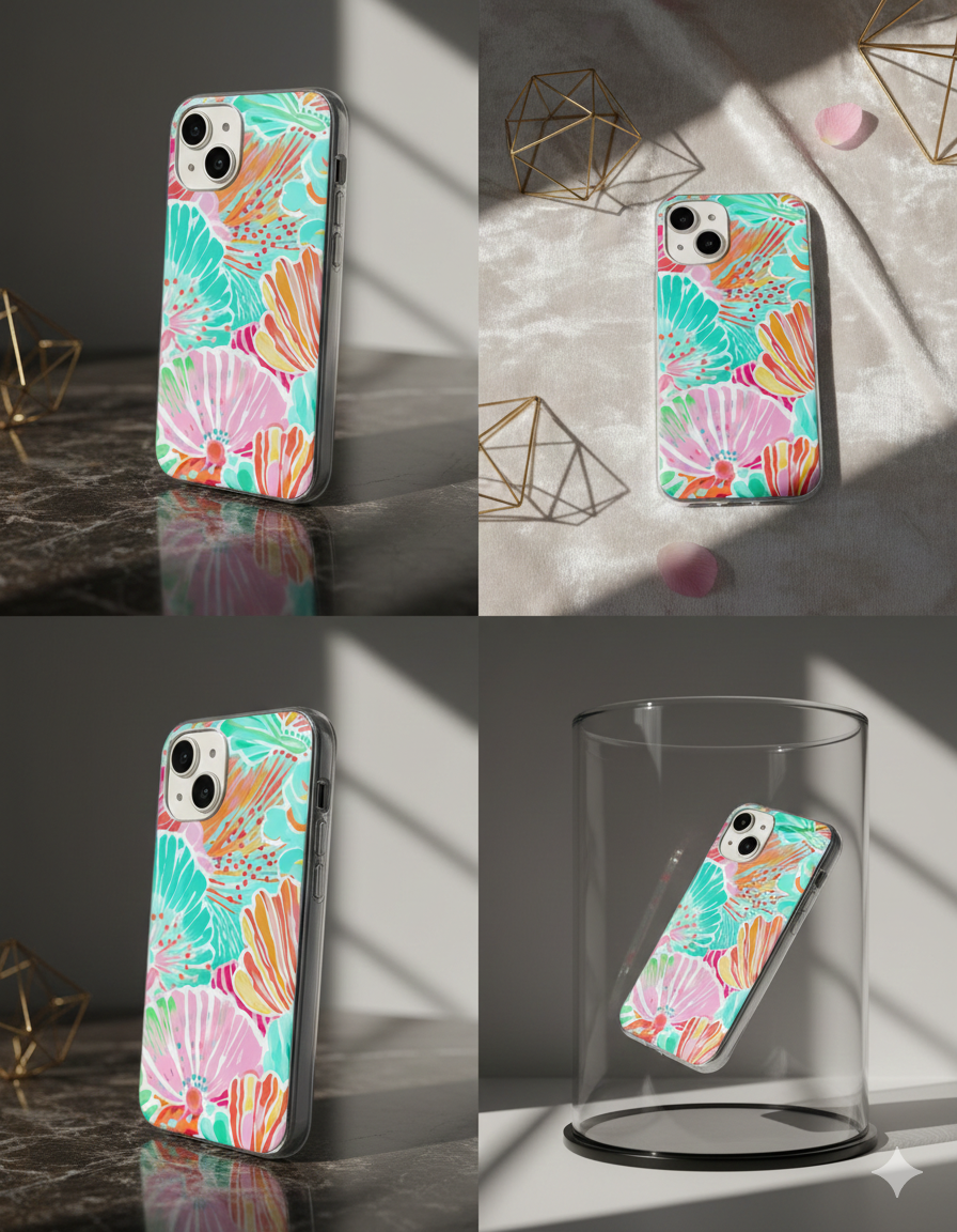 Vibrant Petals Case