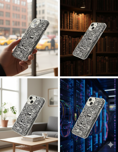 Urban Graffiti Clear Case
