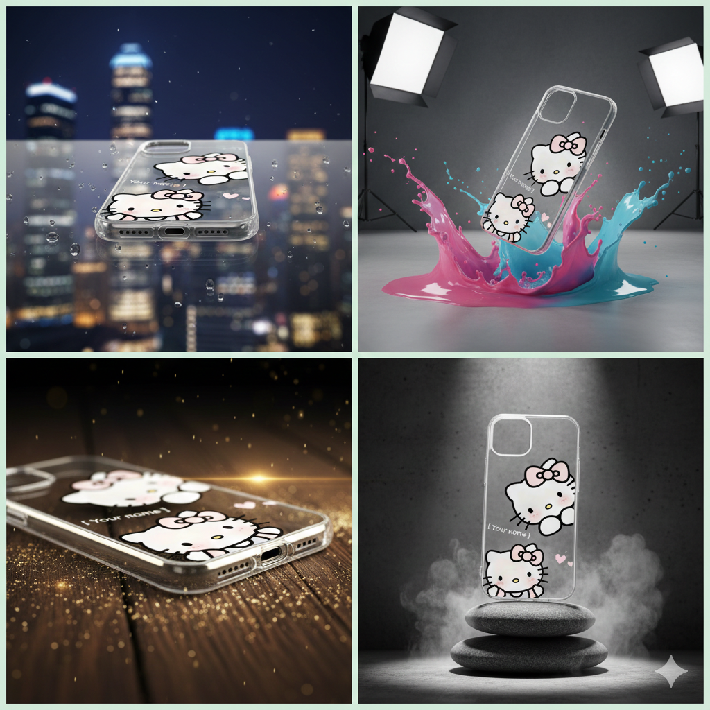 Hello Kitty Transparent Case