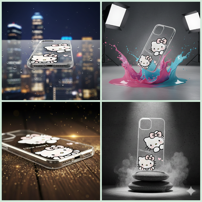 Hello Kitty Transparent Case