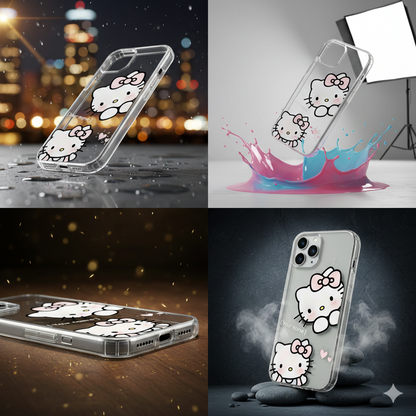 Hello Kitty Transparent Case