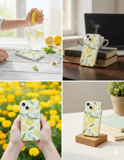 Zesty Lemon Garden Case
