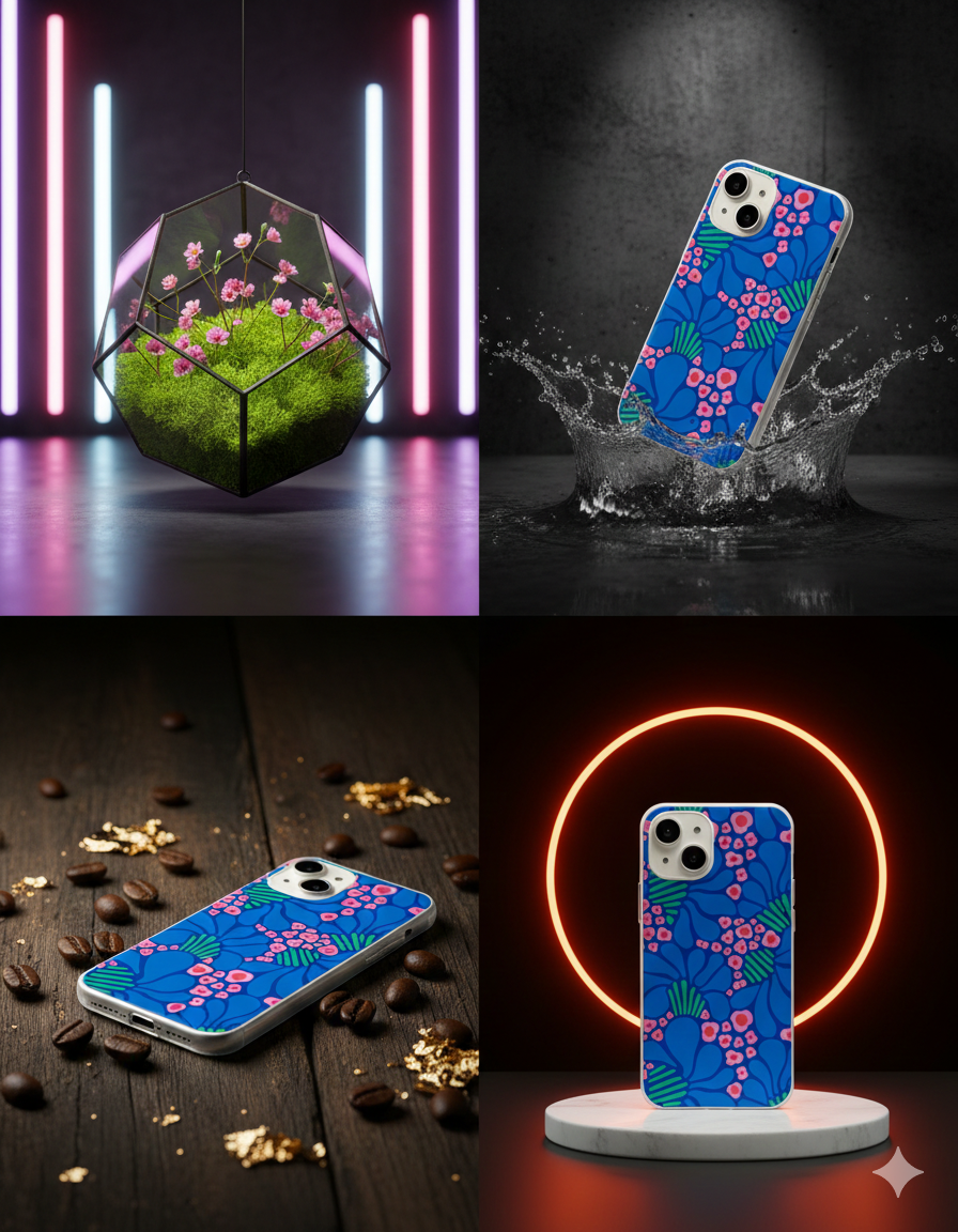 Electric Bloom Pop Case