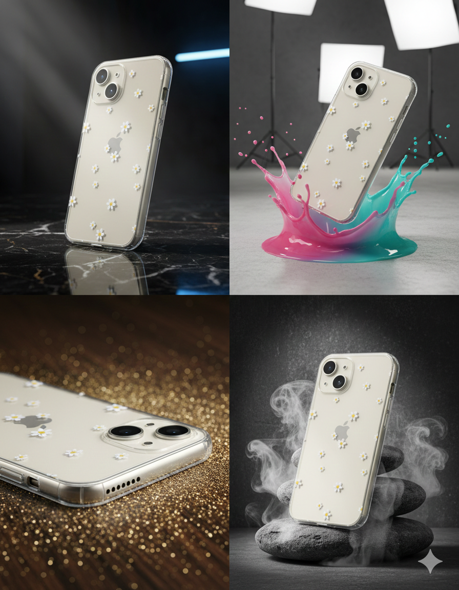 Dainty Daisy Clear Case