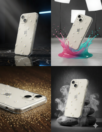 Dainty Daisy Clear Case