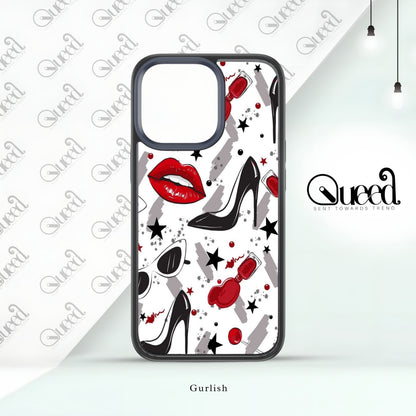 Chic Noir Glam Phone Case