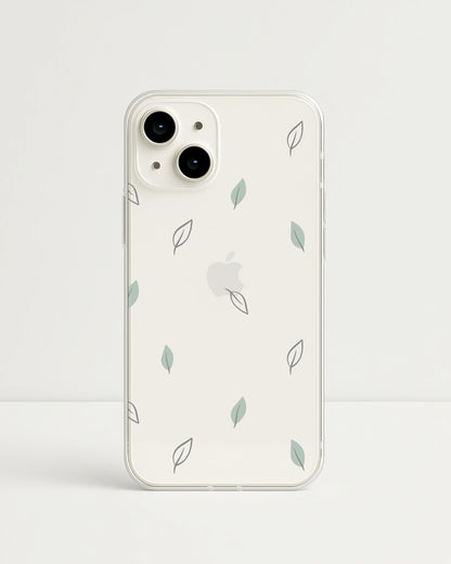 Sage Leaf Clear Case