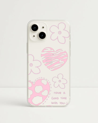 Nope Vibes Transparent Case