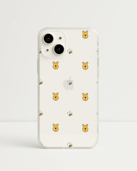 Teddy Bear Hugs Clear Case