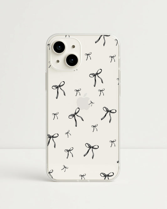 Bow-tiful Babe - Transparent Case! 🎀