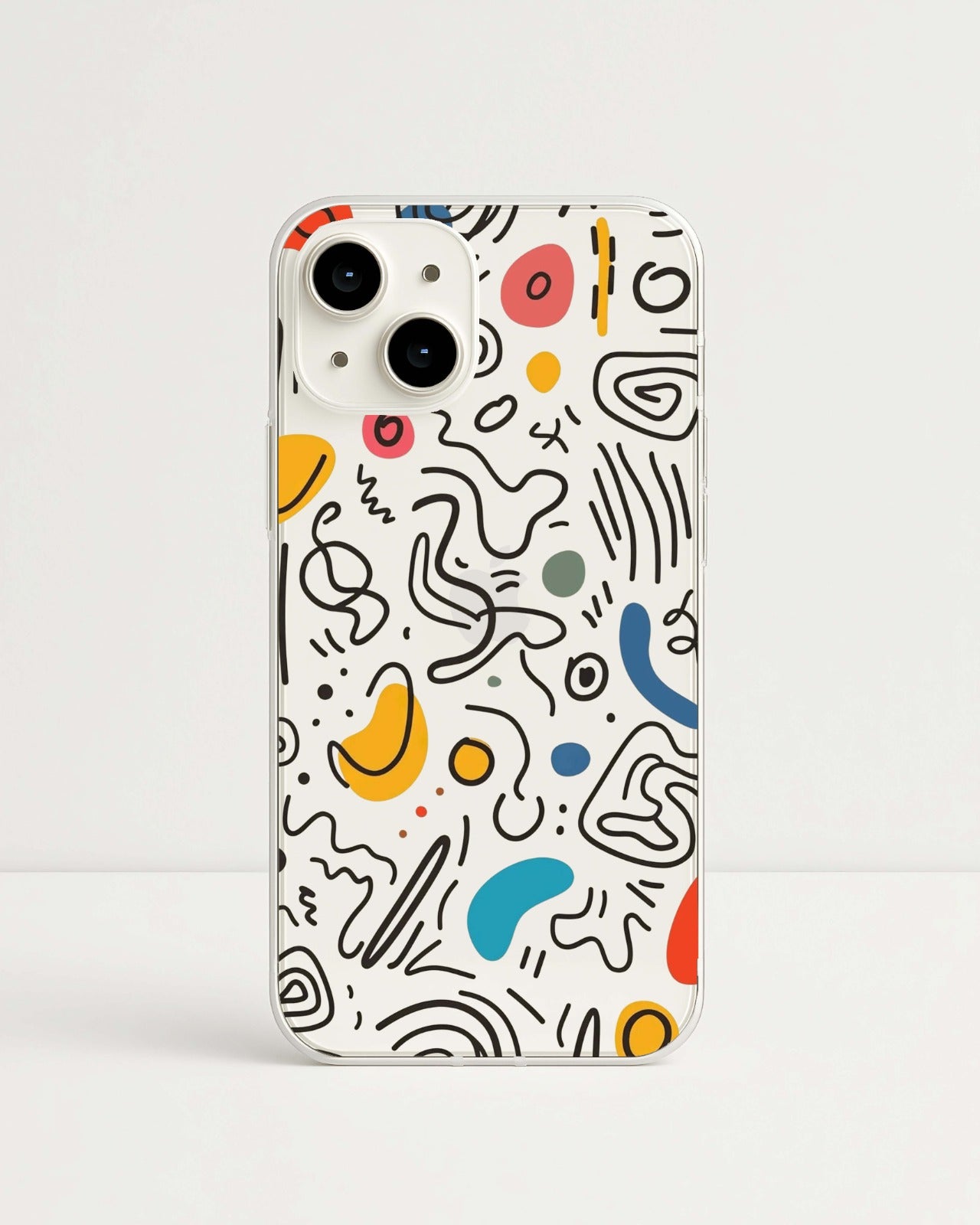 Doodle Pop Clear Case