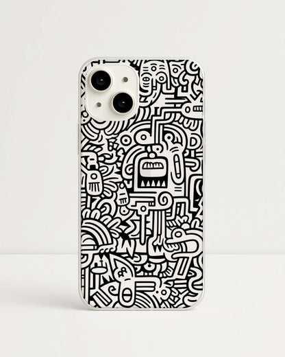 Urban Graffiti Clear Case