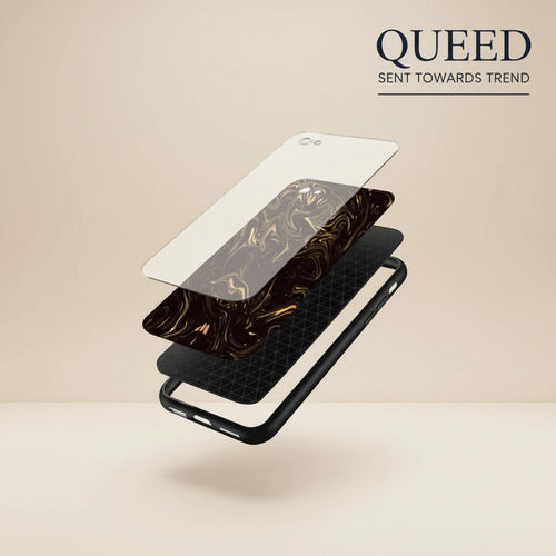 Teddy Bear Hugs Clear Case, product image 2, printed phone case design by QUEED